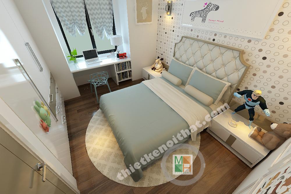 Thiết kế kiến trúc nội thất biệt thự mini hiện đại tại khu đô thị Paml