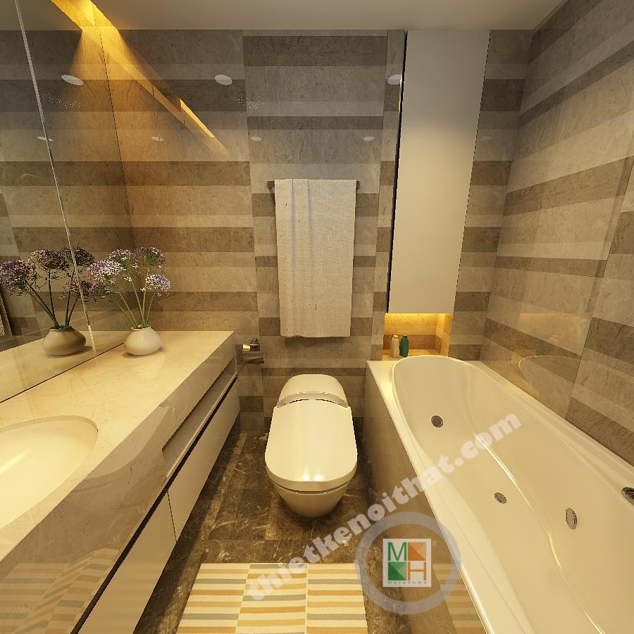 Thiết kế kiến trúc nội thất biệt thự mini hiện đại tại khu đô thị Paml