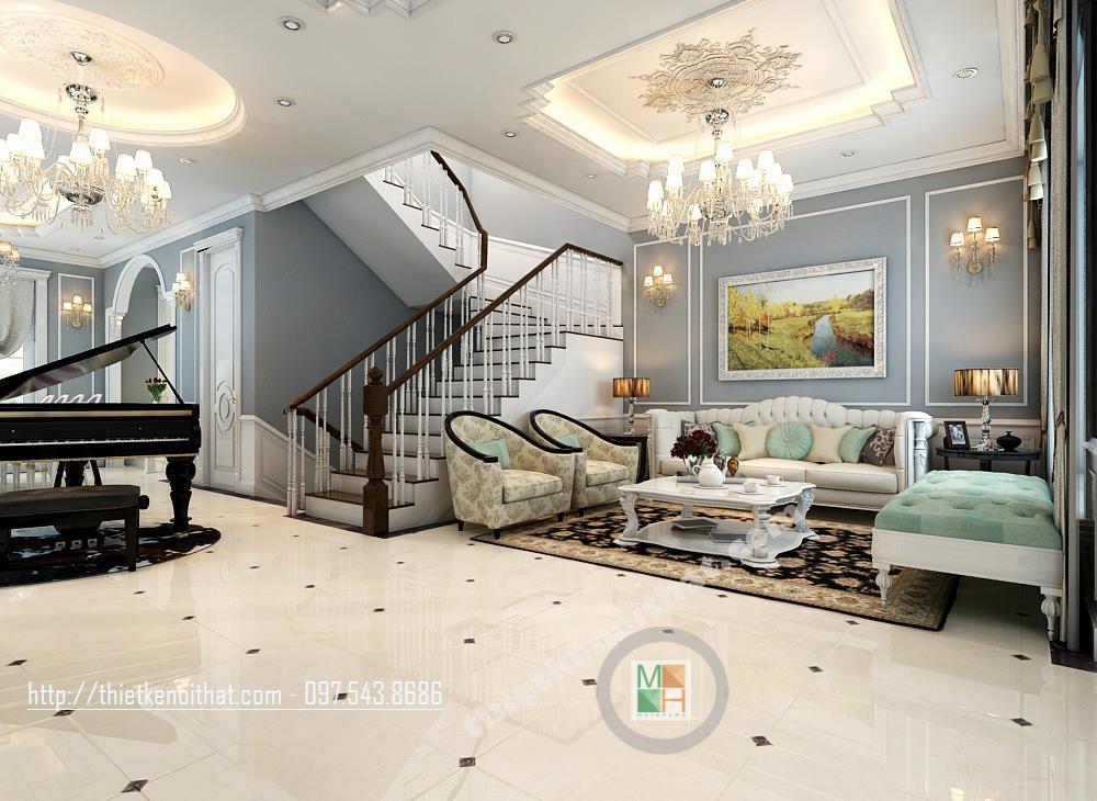 Thiết kế nội thất biệt thự cao cấp VinHome Riverside