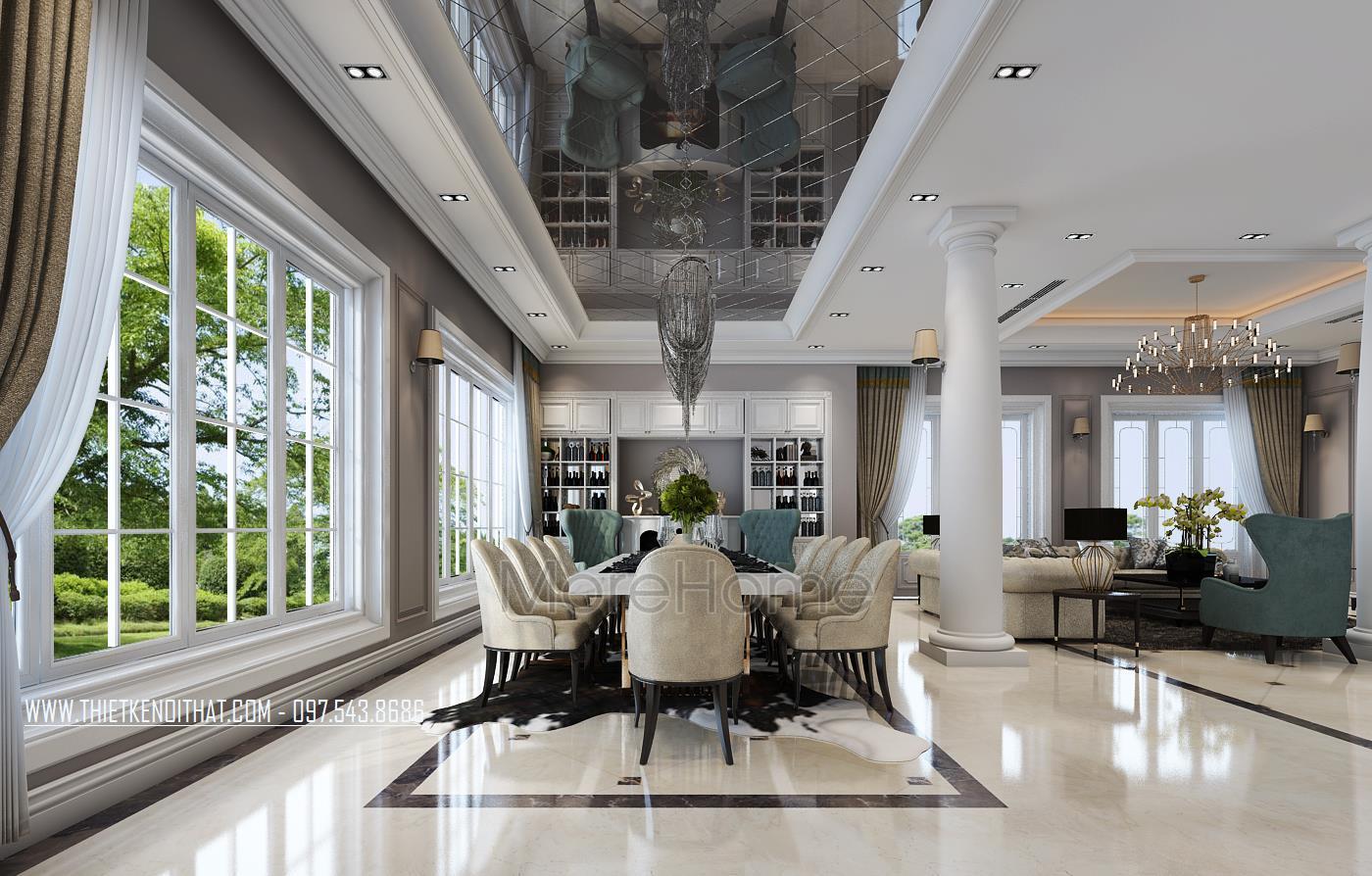 Biệt thự cao cấp The Manor tân cổ điển